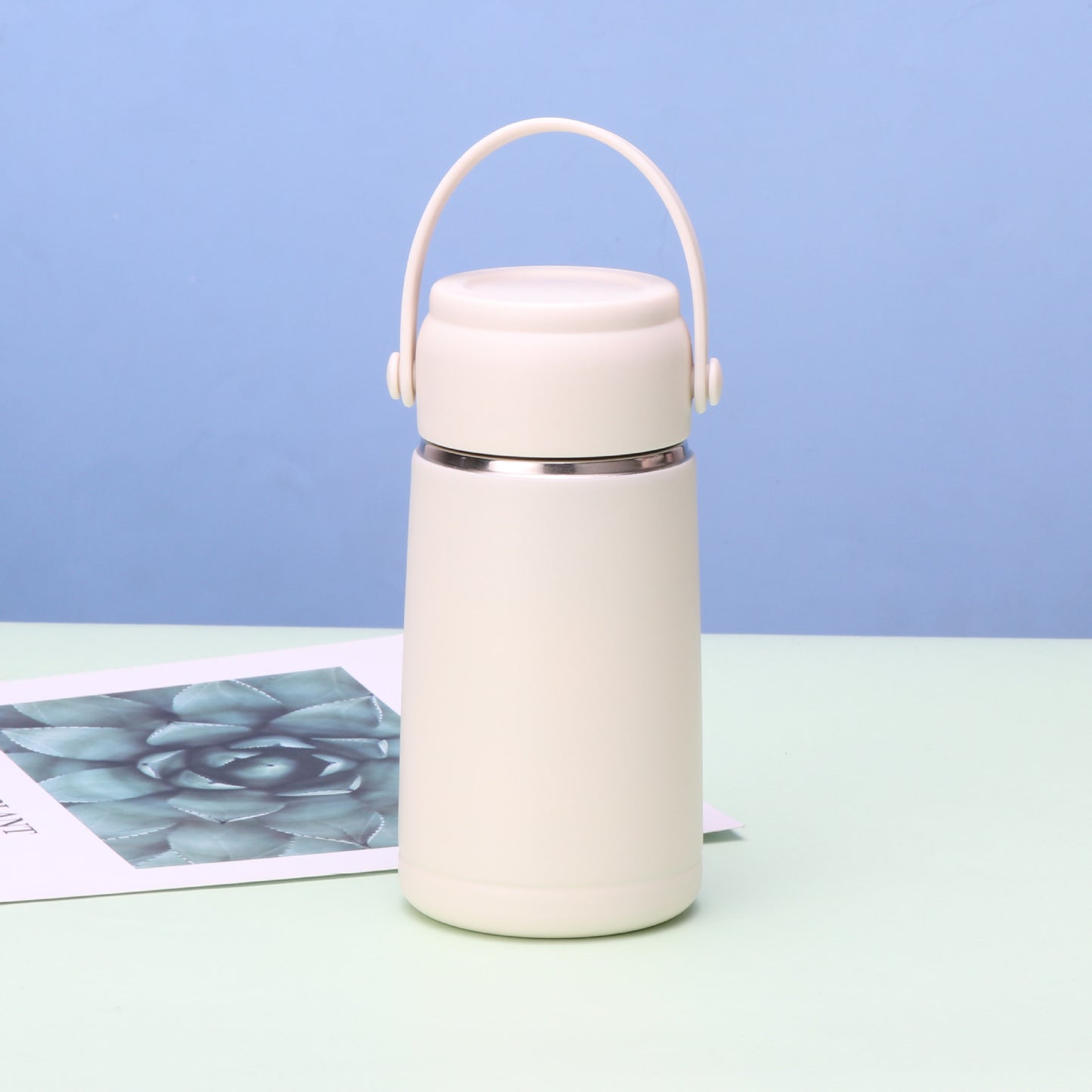 11.8oz/350ML 304 Stainless Steel Mini Vacuum Insulated Water Bottle With Tea Infuser With Handle