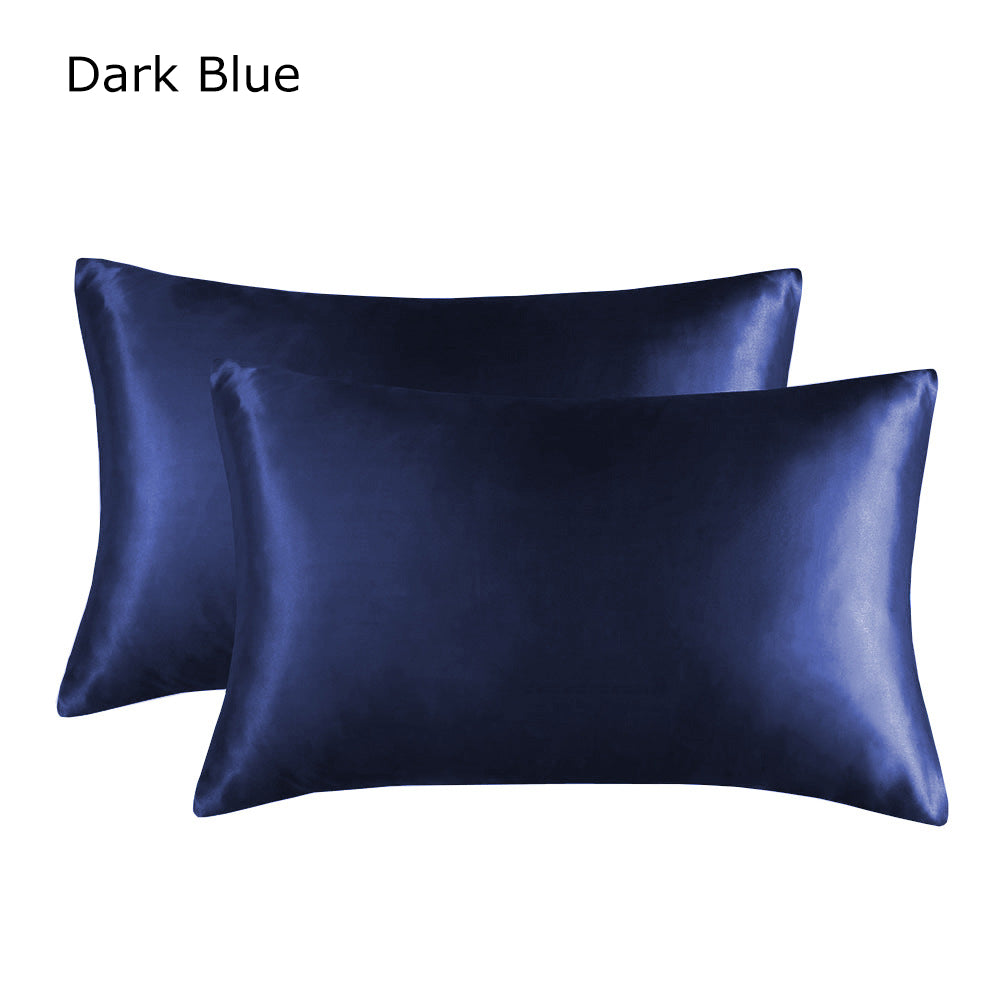 20 x 30" Premium Square Satin Silk Throw Pillowcase - Envelope Closure