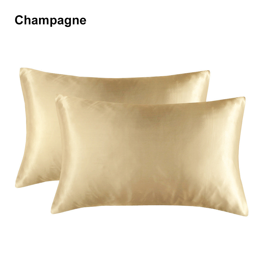 20 x 30" Premium Square Satin Silk Throw Pillowcase - Envelope Closure