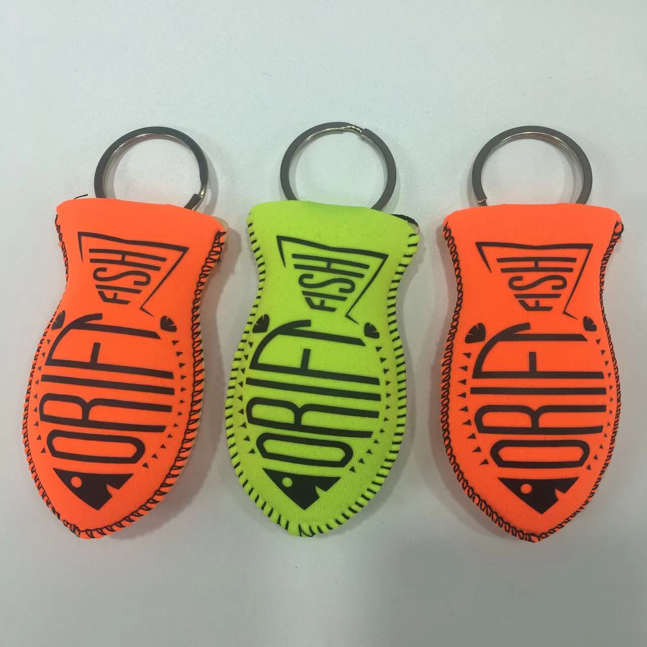 Floating Neoprene Boat Keychain Floatable Foam Key Fob for Water Sports Boat Keys