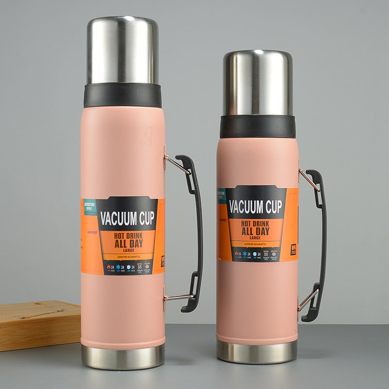 40 Oz/1200ml Water Bottle Vacuum Insulated Stainless Steel Bottle Thermal Bottle With Handle