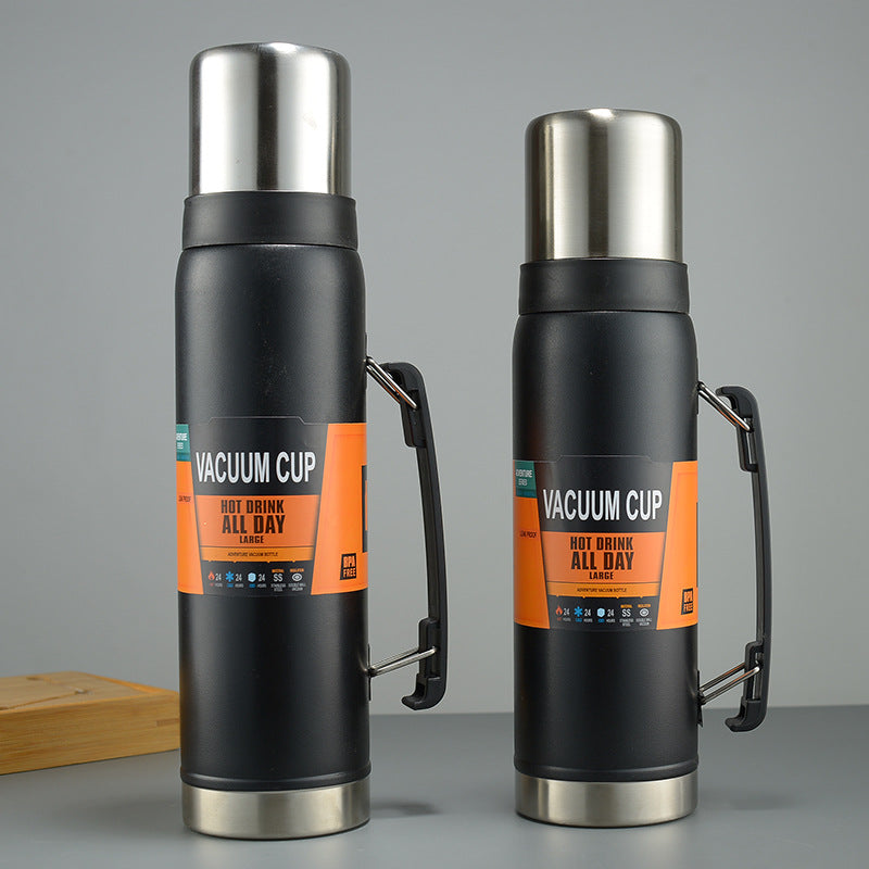 40 Oz/1200ml Water Bottle Vacuum Insulated Stainless Steel Bottle Thermal Bottle With Handle