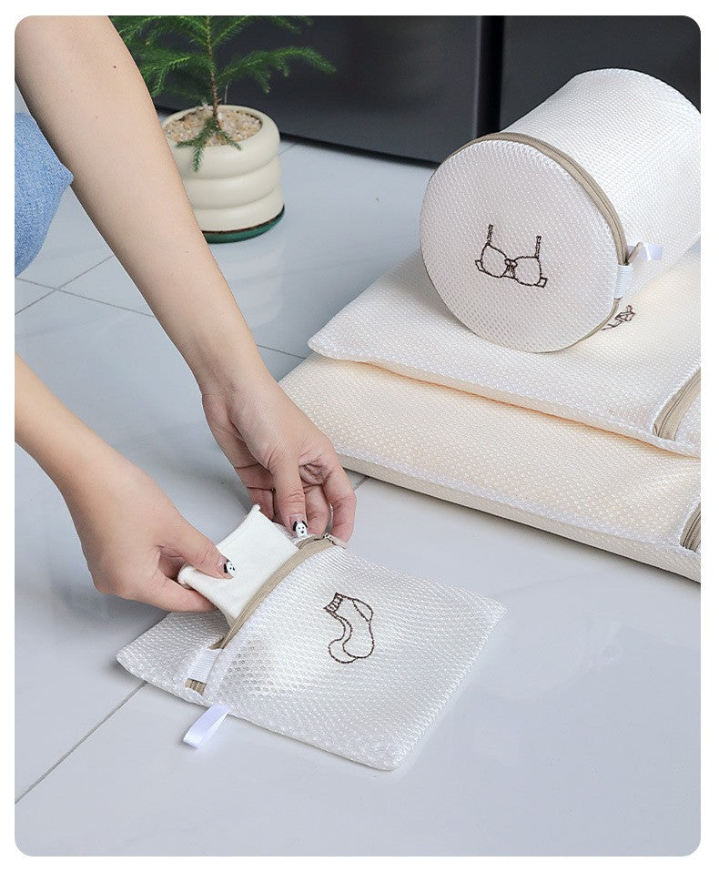 6-piece Set Fine Mesh Laundry Bags Laundry Wash Bags for Delicates