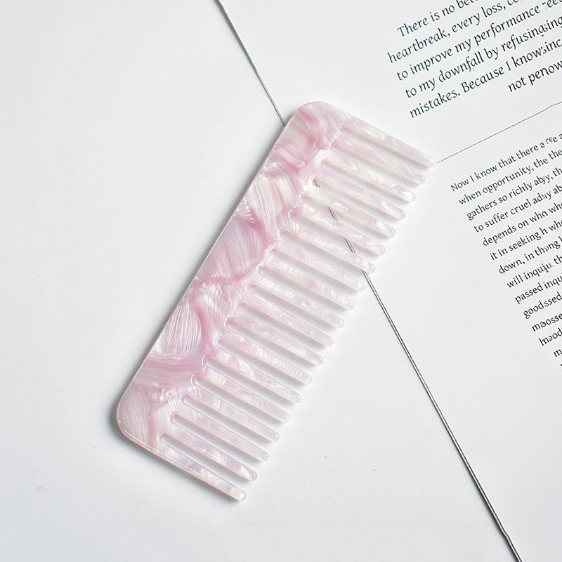 Acetate Hair Detangler Comb for Wet And Dry