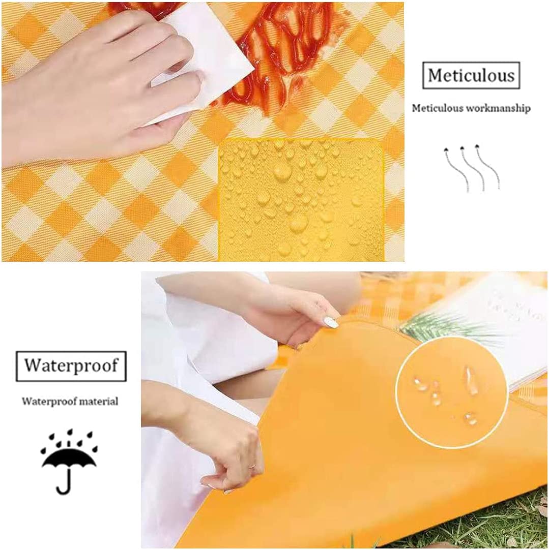 59x39" Outdoor Picnic Mat Foldable Waterproof Beach mat for Travel Camping Hiking