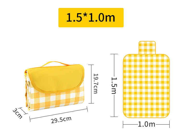 59x39" Outdoor Picnic Mat Foldable Waterproof Beach mat for Travel Camping Hiking