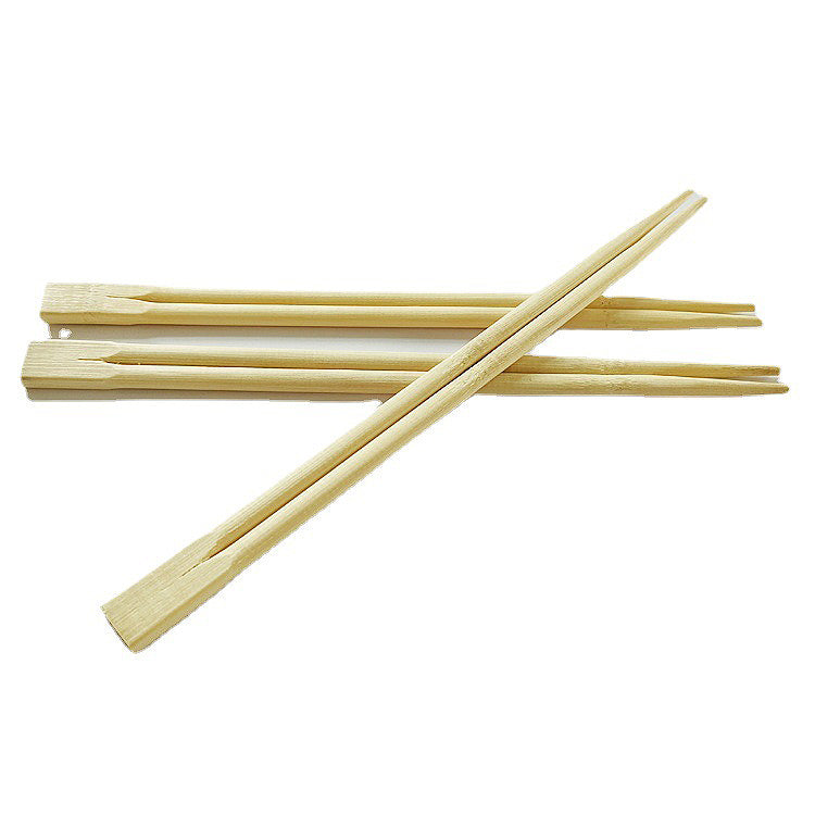 Bamboo Disposable Chop Sticks Fast Food Chopsticks 0.189 x 9.062" W/ Paper Packing