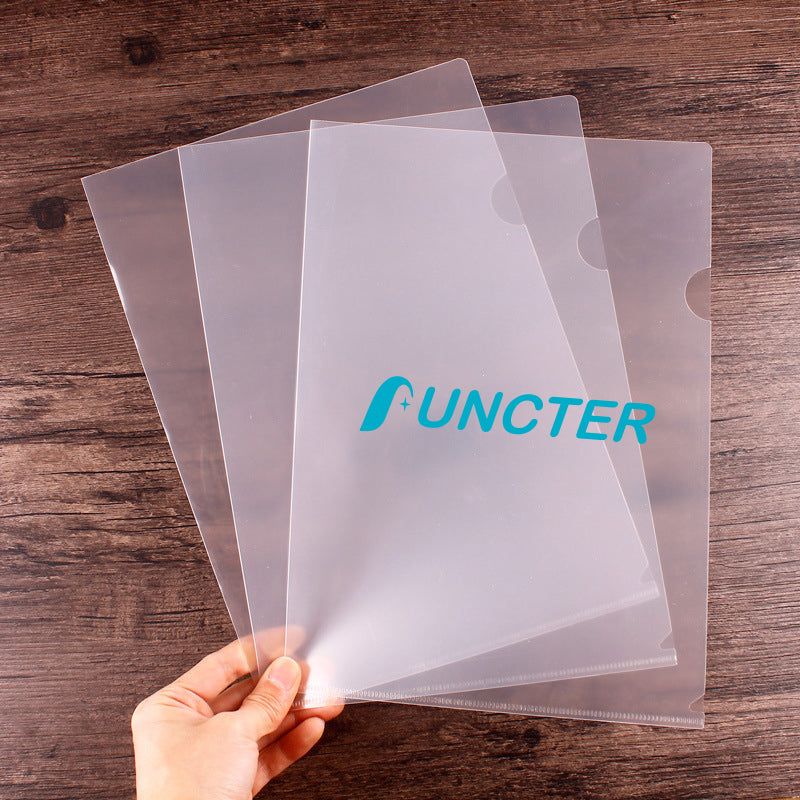 Plastic Folders for Document A4 Size File Folder ( Transparent )