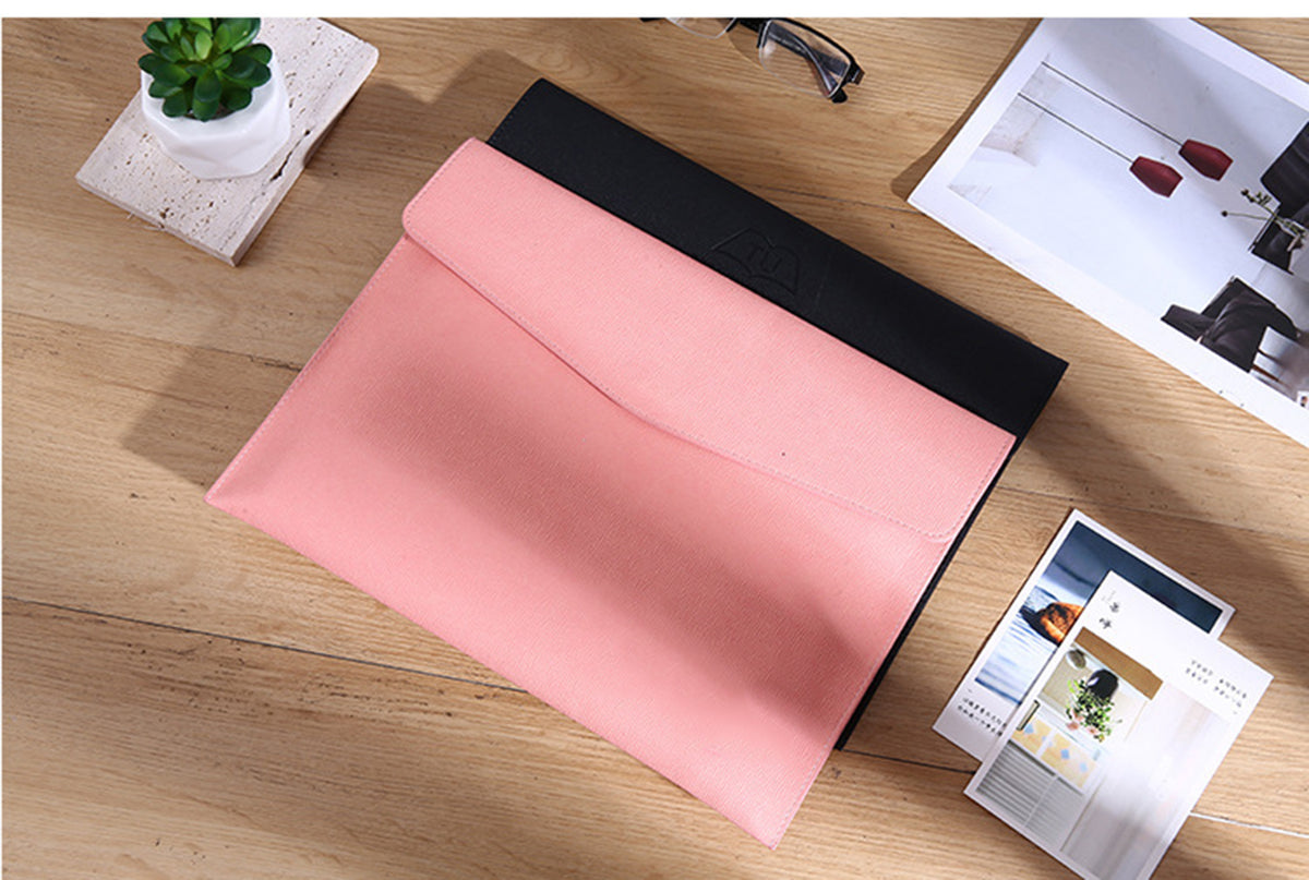 A4 File Folder Document Holder Waterproof Portfolio Envelope Folder Case with Snap Closure