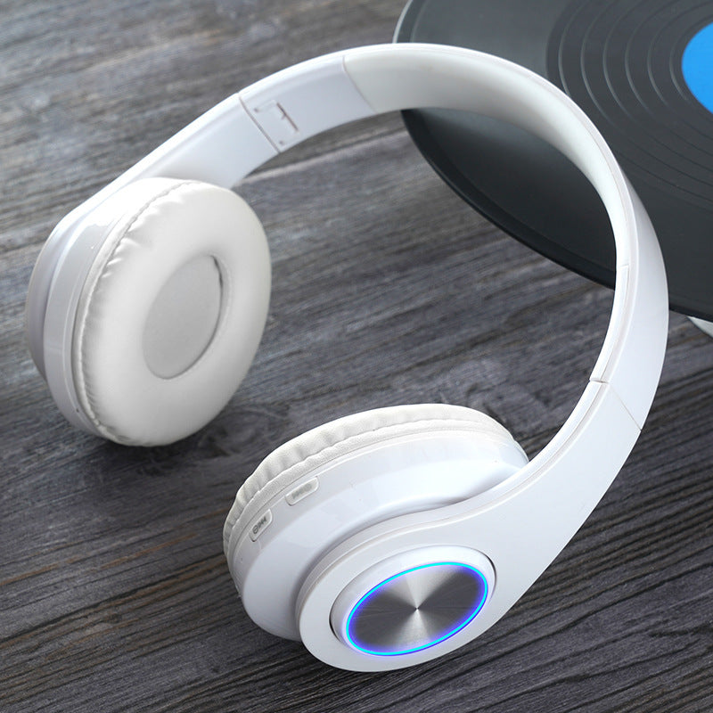 Foldable On Ear Stereo Wireless Headsets Earphone