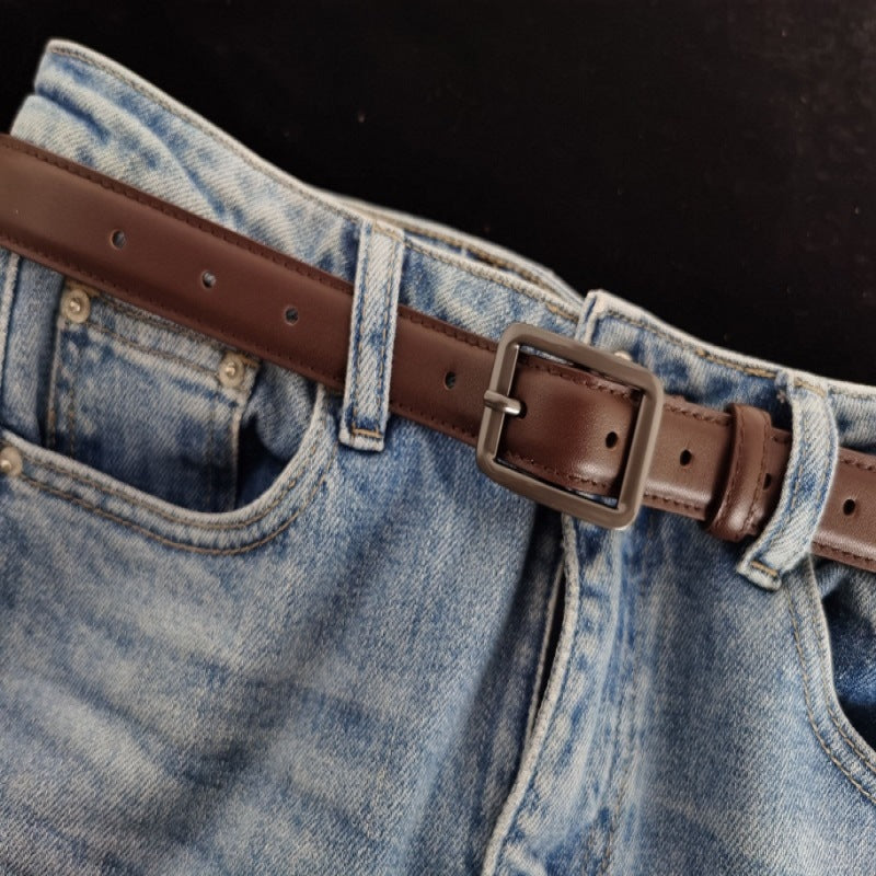 Leather Men&Ladies Casual Belt