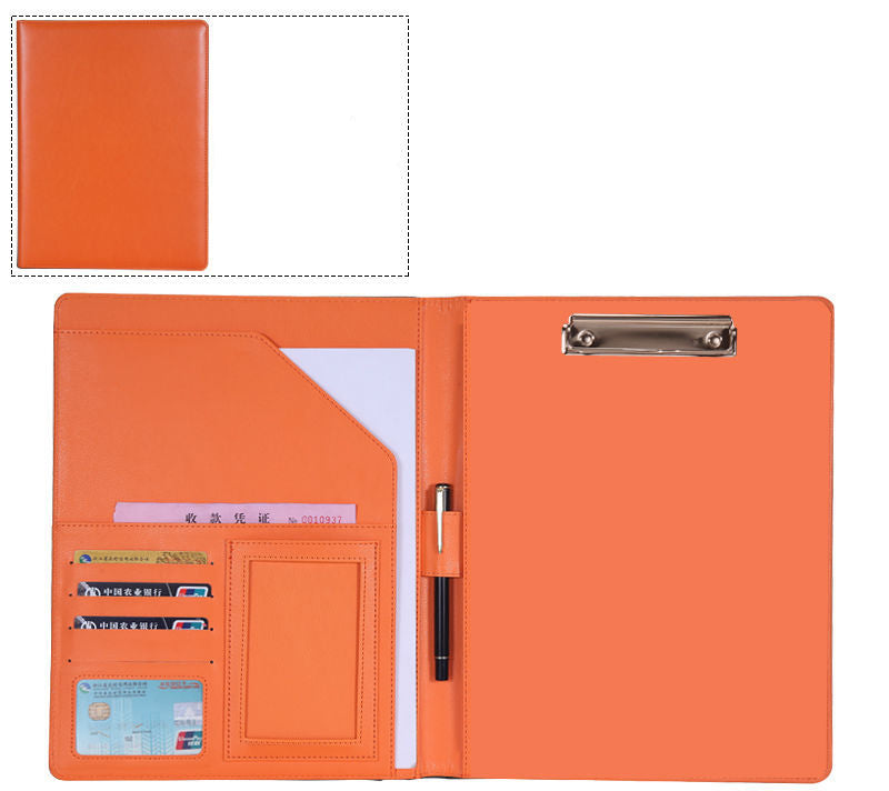 PU Leather Portfolios Padfolio Binder