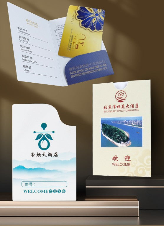 Hotel Key Card Holder Sleeves/Key Card Envelopes