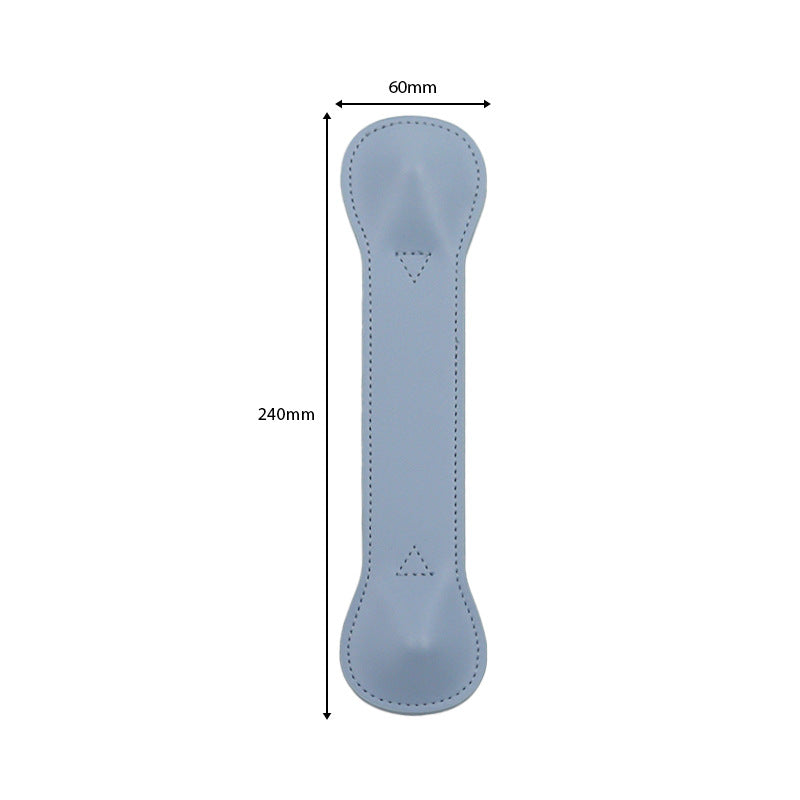 Weight Book PU Leather Bookmark Page Clip Bracket 9.4x2.36"