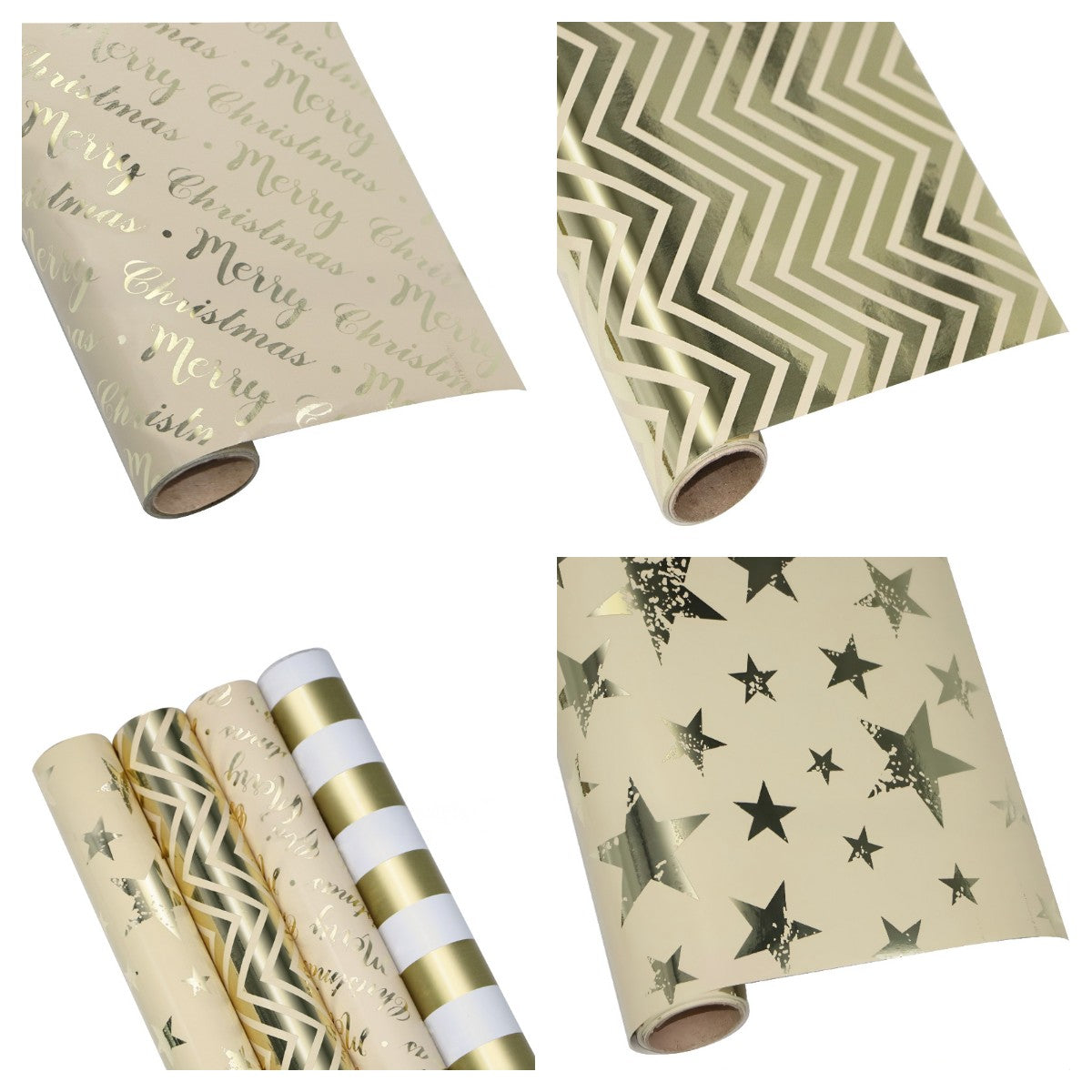 Custom Gold Coated Gift Wrapping Tissue Paper 20 x 118"