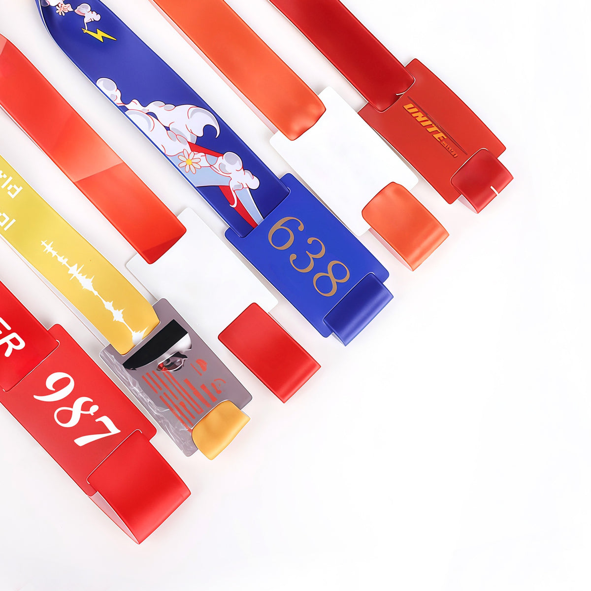 Personalized Webbing Band Glow in the Dark Wristband