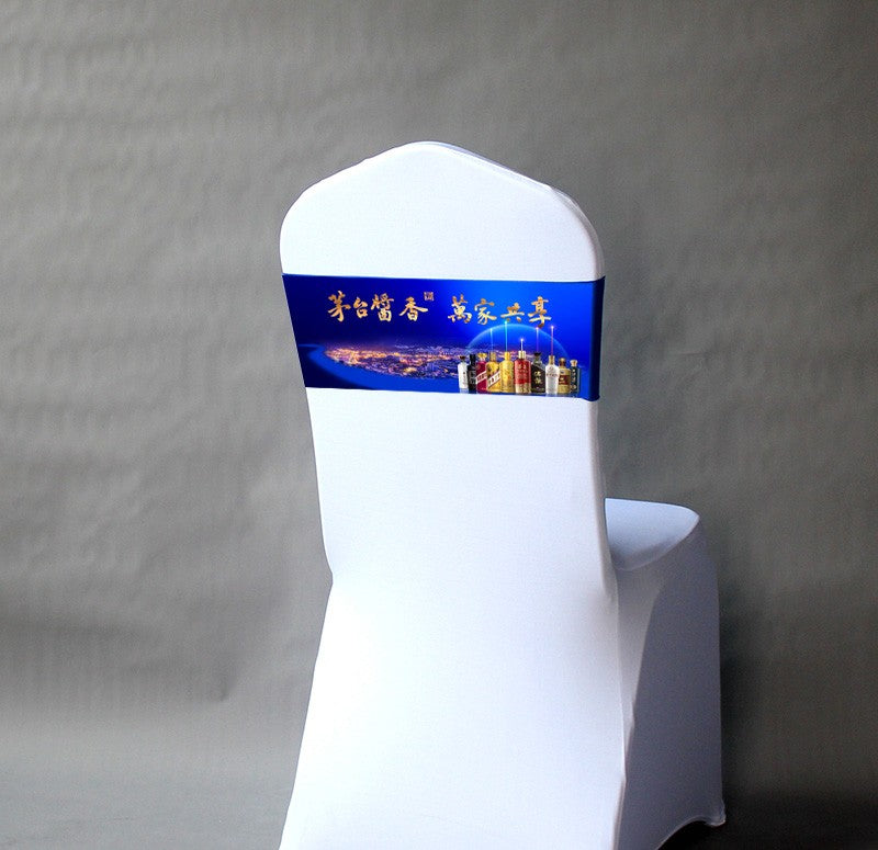 Custom Stretch Spandex Chair Bands