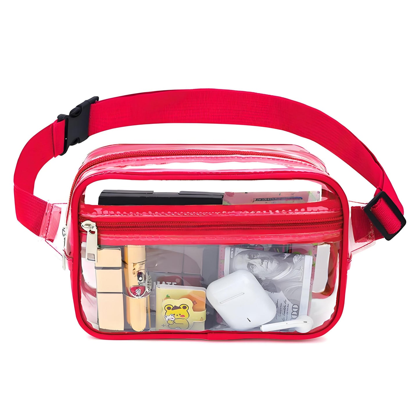 Clear PVC Crossbody Bag Waist Bag