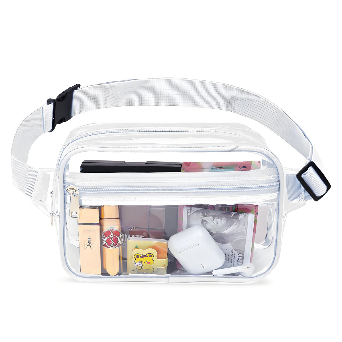 Clear PVC Crossbody Bag Waist Bag