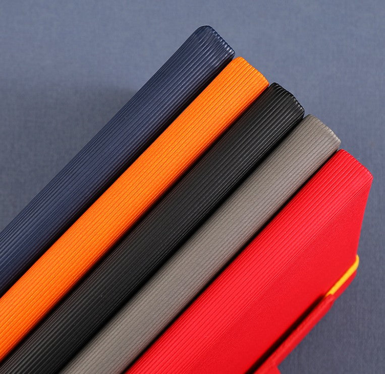 A5 Leather Strap Notebook W/ Pen Holder
