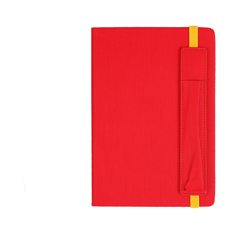A5 Leather Strap Notebook W/ Pen Holder