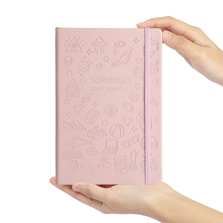Customizable A6 PU Vegan Leather Waterproof Notebook