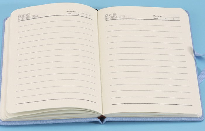 Customizable A6 PU Vegan Leather Waterproof Notebook