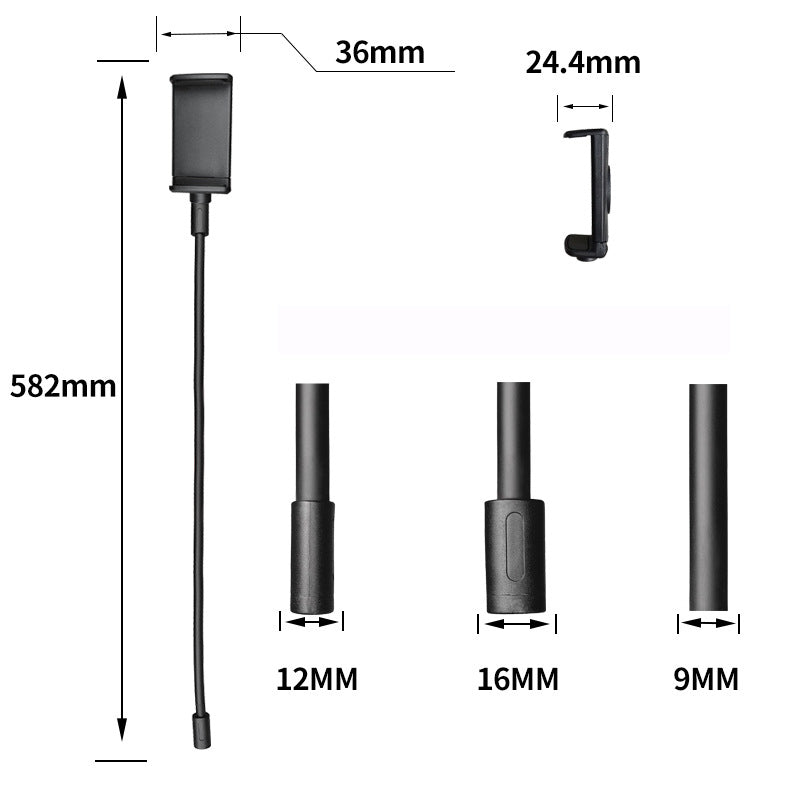 Flexible Phone Holder Cell Phone Mount For Stroller & Shopping Cart