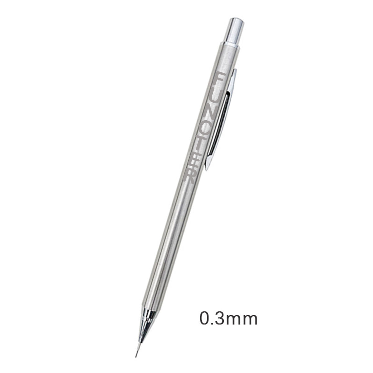 Stainless Steel Mechanical Pencil 0.3 mm Pencil Lead