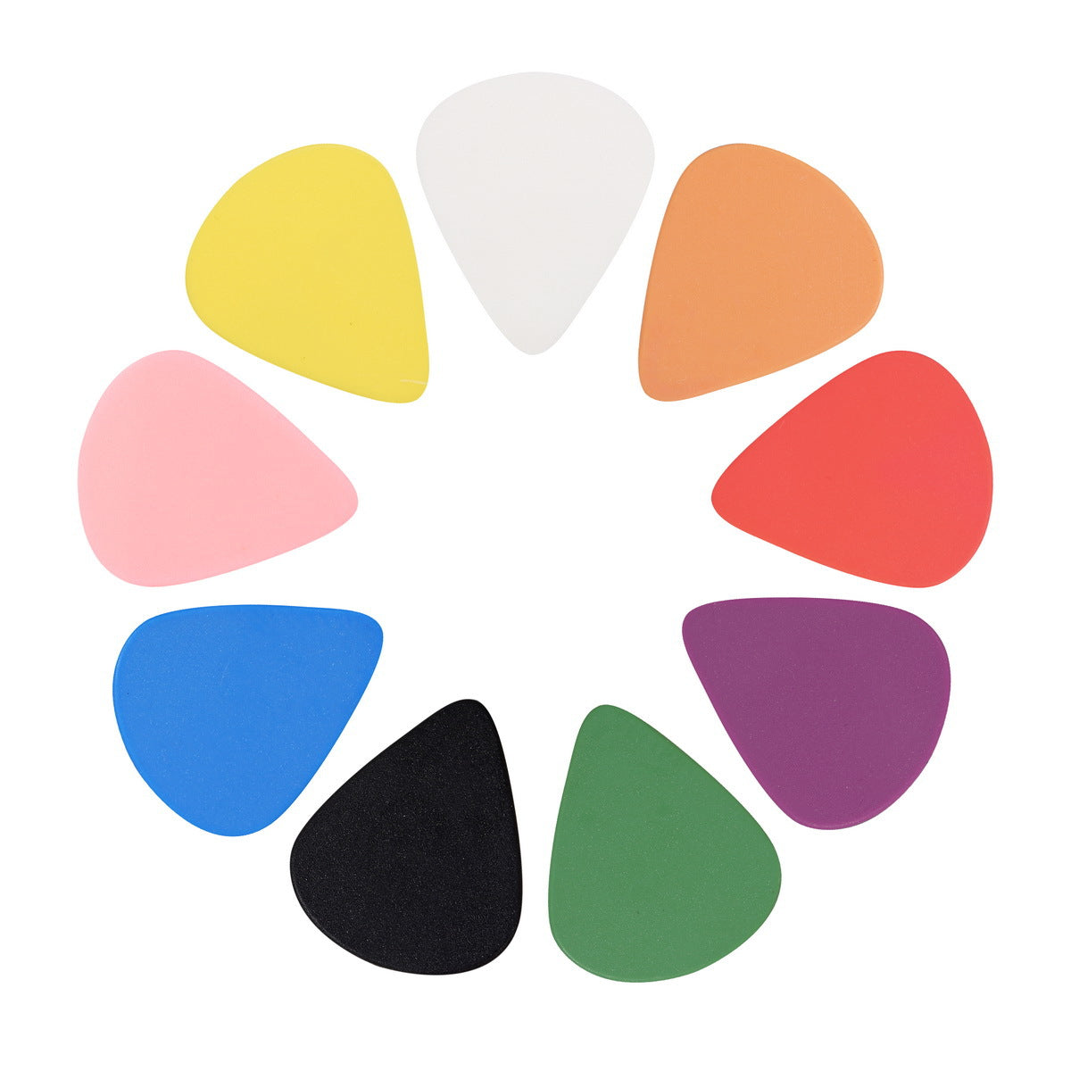 0.96mm Thickness Matte Frosted ABS Guitar Picks
