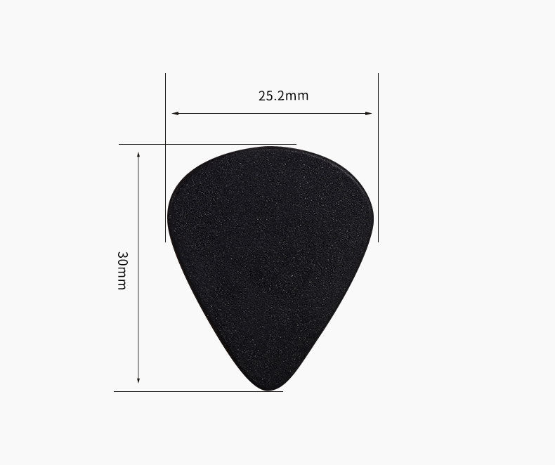 0.96mm Thickness Matte Frosted ABS Guitar Picks