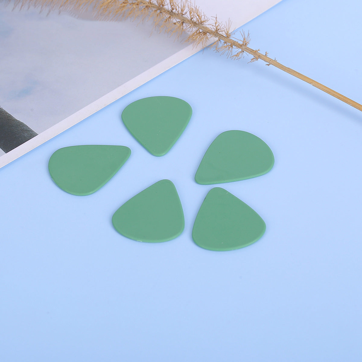 0.96mm Thickness Matte Frosted ABS Guitar Picks