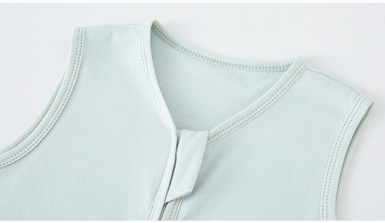 100% Cotton Sleeveless Baby Sleep Sack for Summer - 0-24 Months