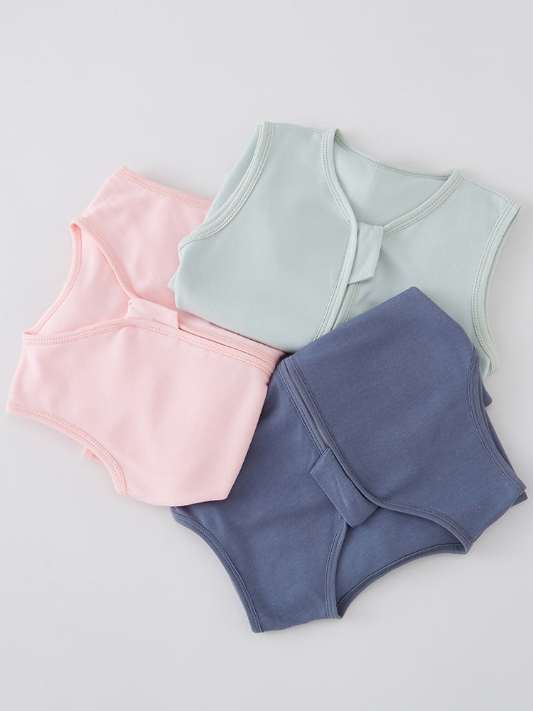 50% Cotton and 50% Bamboo Sleeveless Baby Sleep Sack for Summer - 0-24 Months