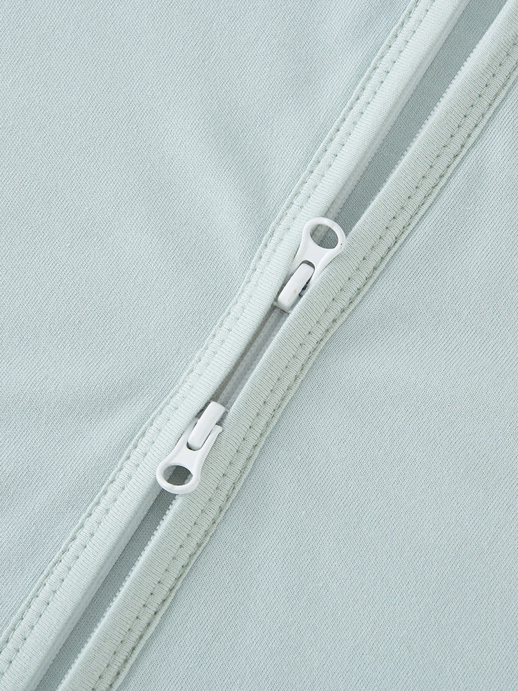 50% Cotton and 50% Bamboo Sleeveless Baby Sleep Sack for Summer - 0-24 Months