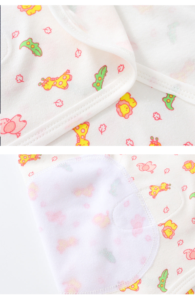 100% Cotton Baby Swaddle Wrap Baby Sleep Sack Newborn Swaddling Blanket - 0-12 Months