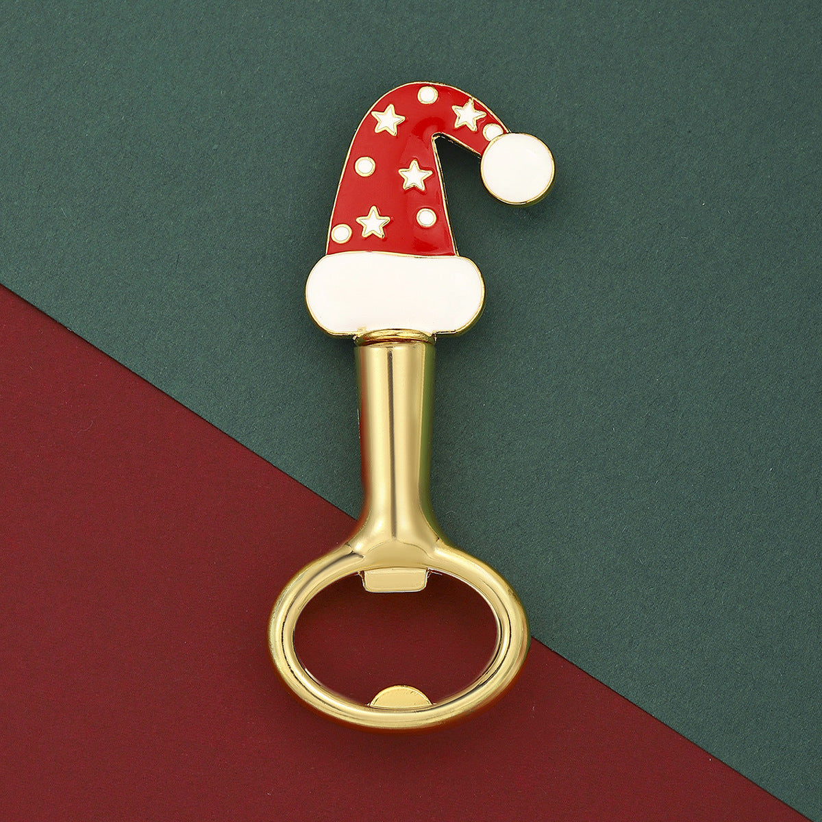 Christmas Hat Bottle Opener