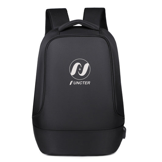 Back Strap Men's Backpack USB Connector Backpack Business Backpack College Backpack