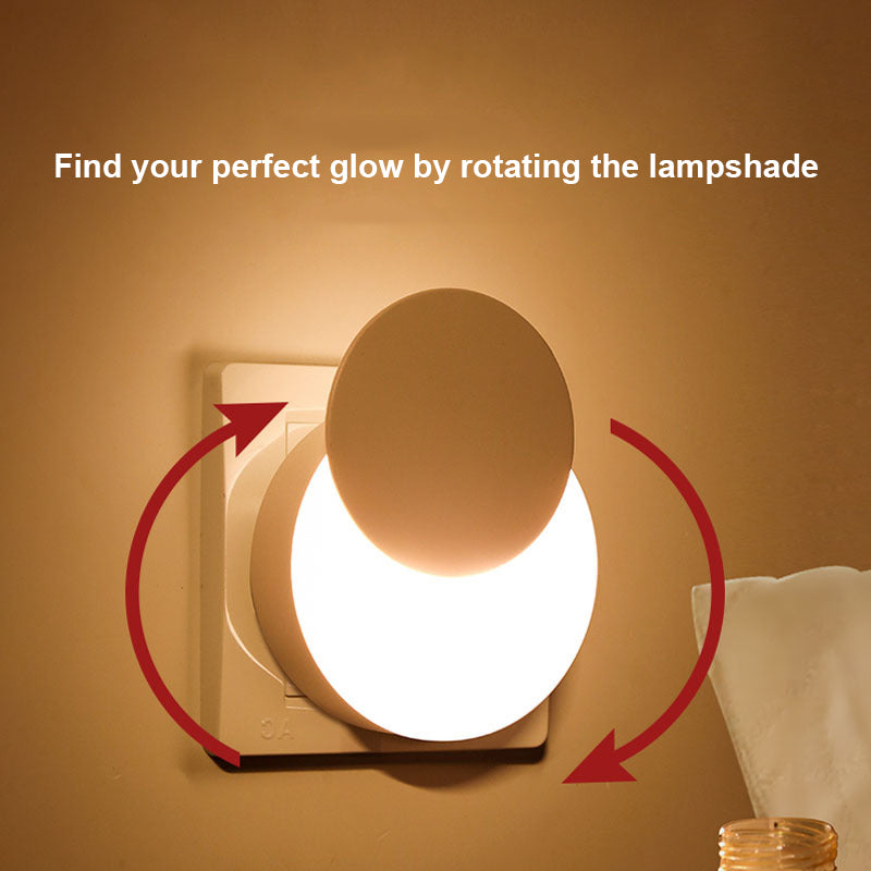 Auto On/Off Plug-in Night Light Dusk to Dawn Sensor Nightlight