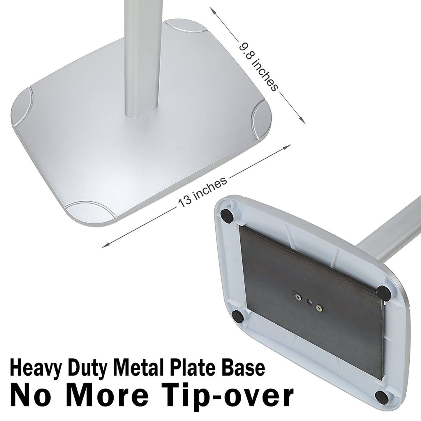 Heavy Duty Sign Holder Stand for Display Multiple A4 Size Portrait Poster, Menu, Flyer