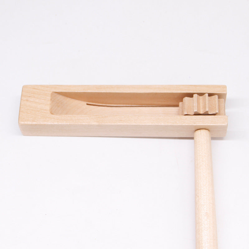 Game Cheering Wooden Scraper Noisemaker