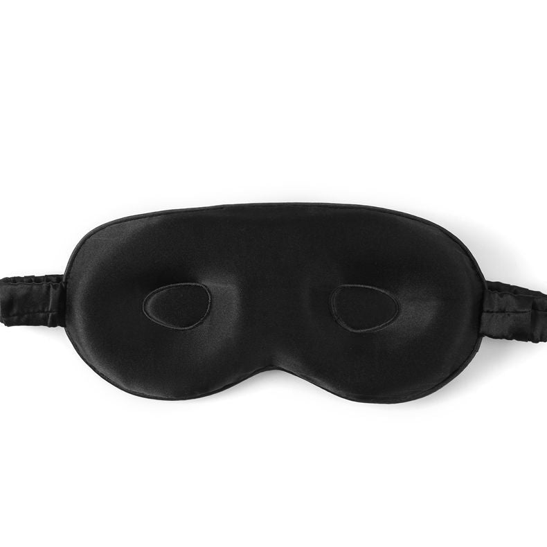 3D Silk Eye Mask W/ Elastic Straps