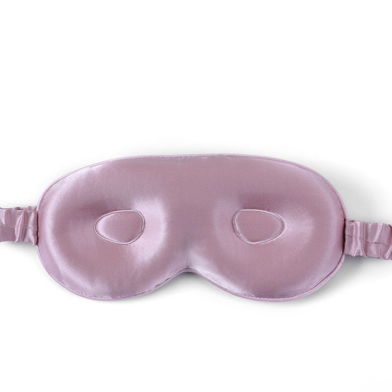 3D Silk Eye Mask W/ Elastic Straps