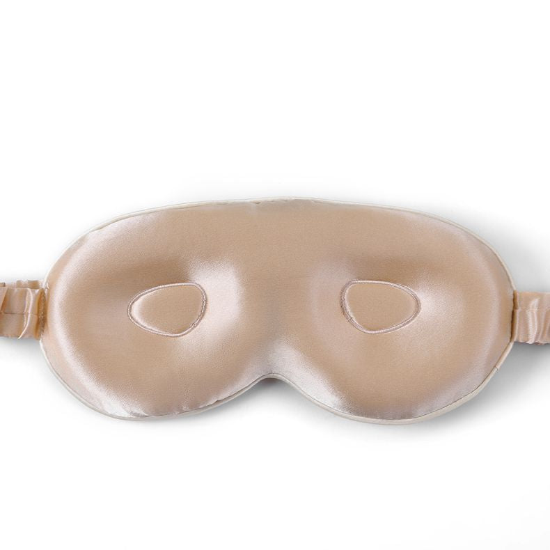 3D Silk Eye Mask W/ Elastic Straps