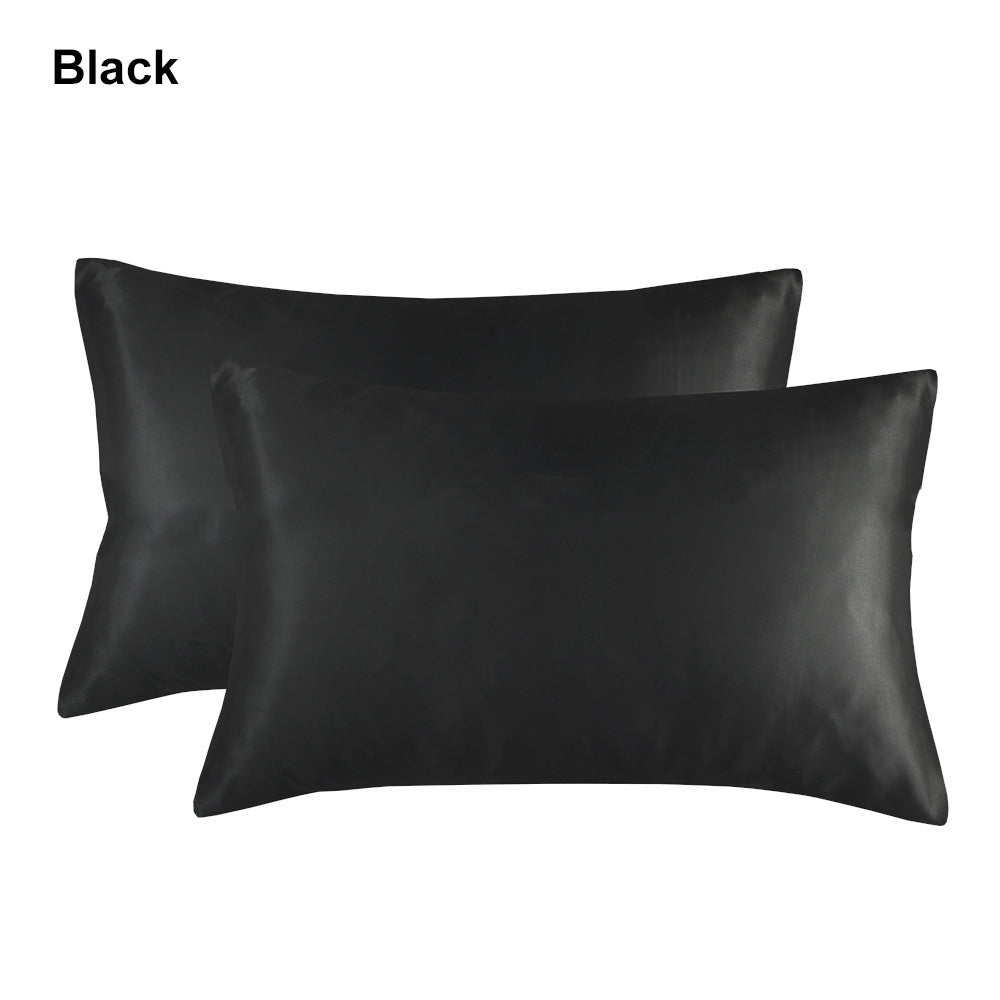20 x 26" Premium Square Satin Silk Throw Pillowcase - Envelope Closure