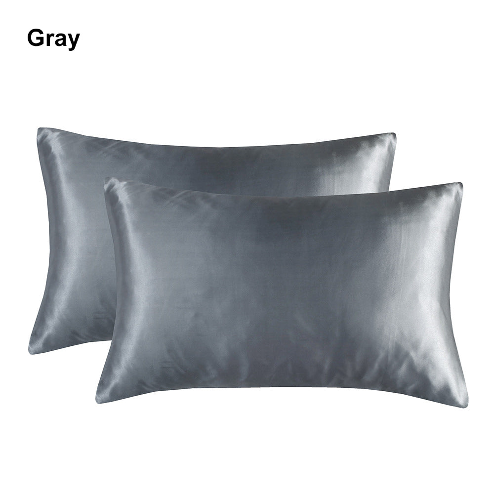 20 x 26" Premium Square Satin Silk Throw Pillowcase - Envelope Closure
