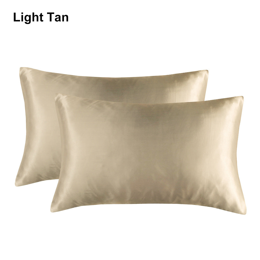 20 x 26" Premium Square Satin Silk Throw Pillowcase - Envelope Closure