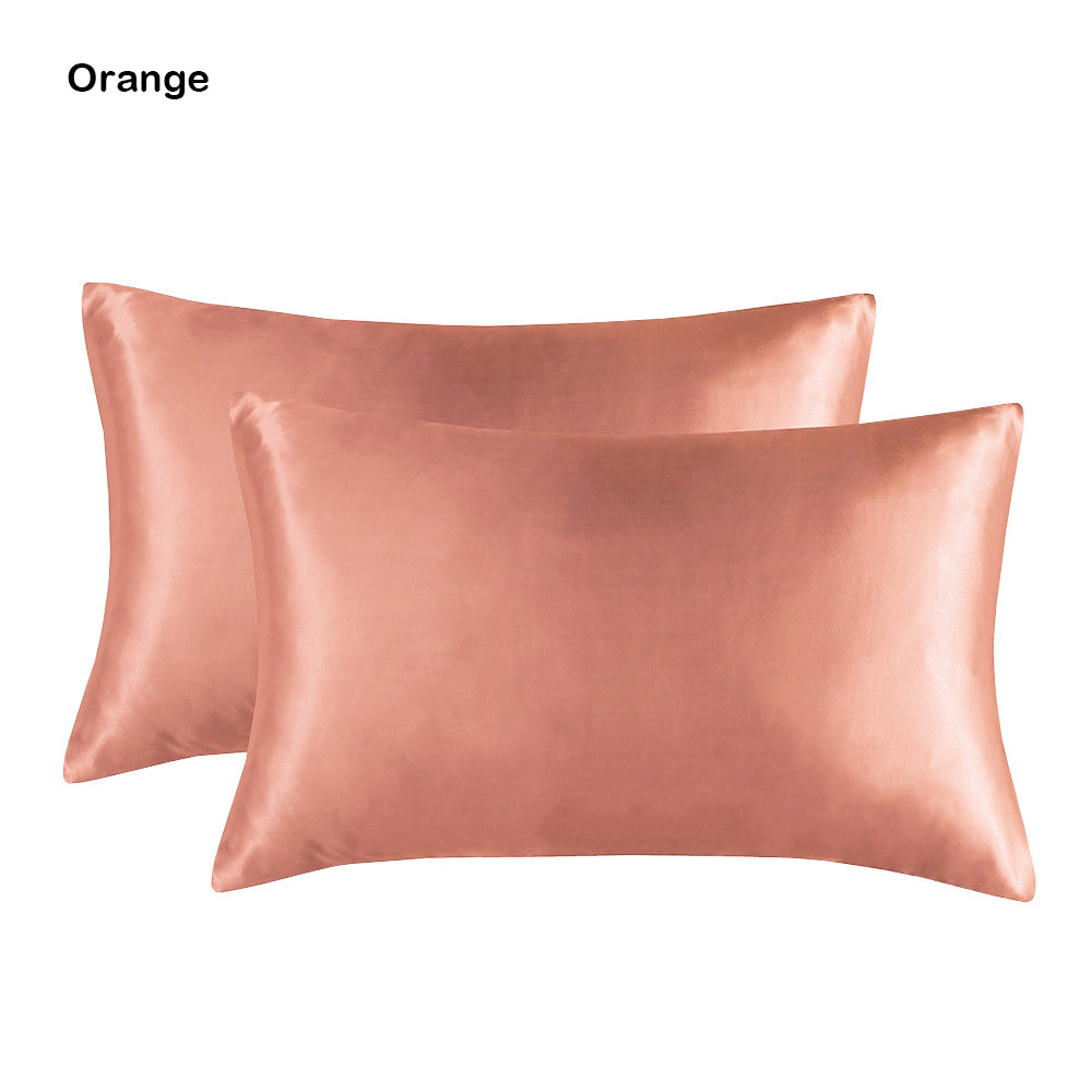20 x 26" Premium Square Satin Silk Throw Pillowcase - Envelope Closure