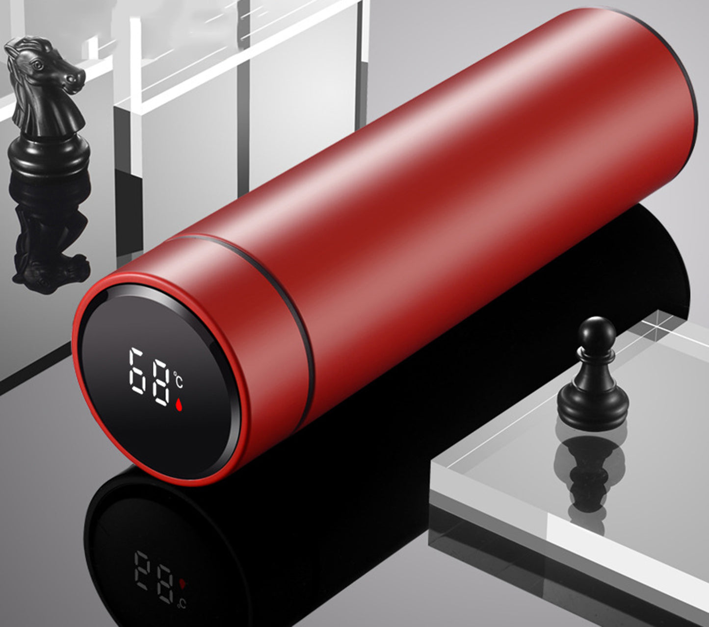 Smart Water Bottles with Digital Temperature Display Coffee Tea Infuser Bottle LED Thermal Cup