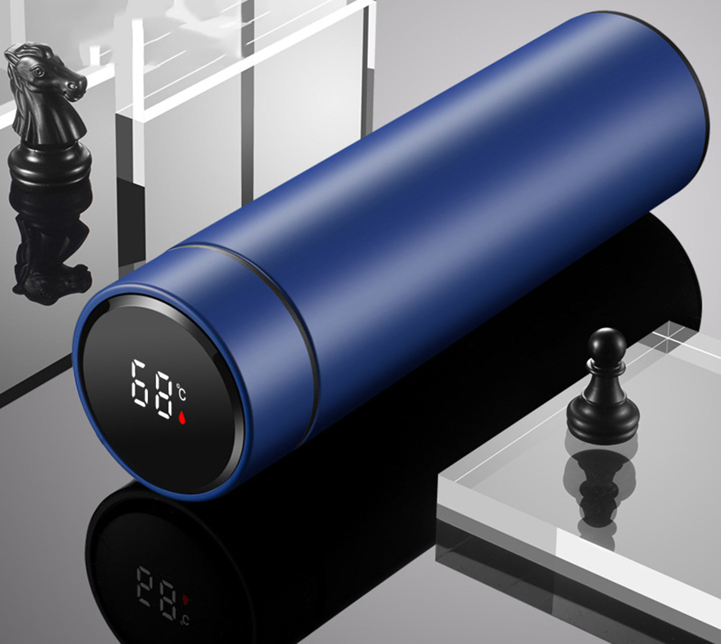 Smart Water Bottles with Digital Temperature Display Coffee Tea Infuser Bottle LED Thermal Cup